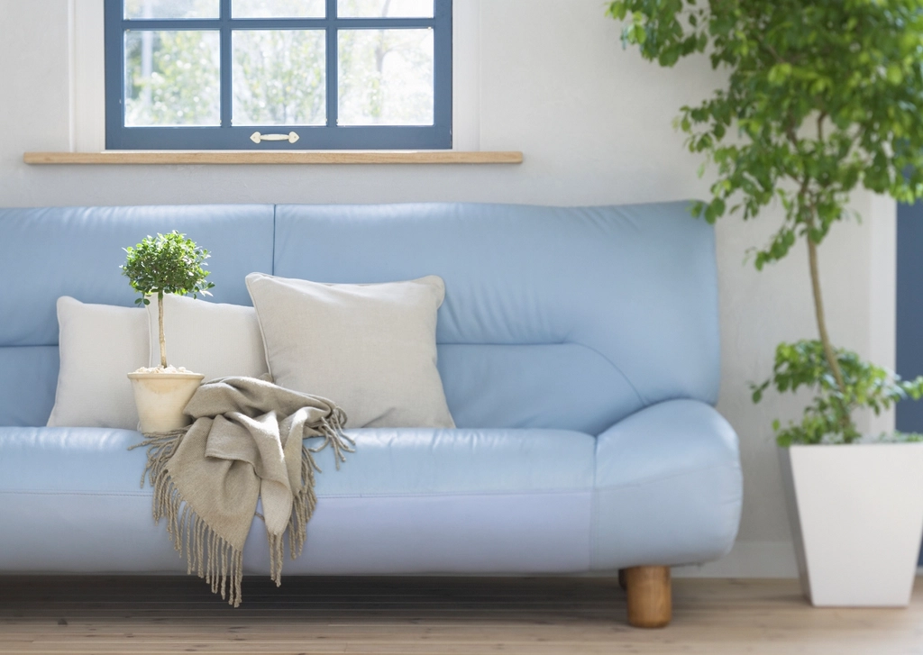 Heller Wohnbereich der Ferienwohnung